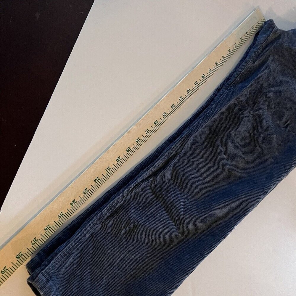 Cabela's Women's Blue Corduroy Straight Leg Stretch Pants Women’s Size 18 - Picture 9 of 9